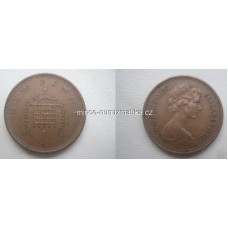 One Penny 1971 - Anglie - 1 New Penny